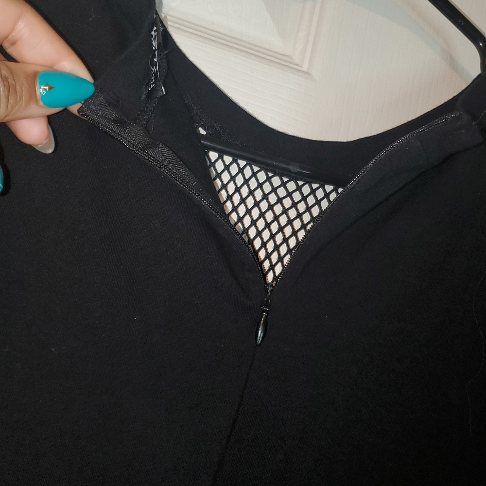 Fashion Nova speedy romper, black, XL - Picture 9 of 10